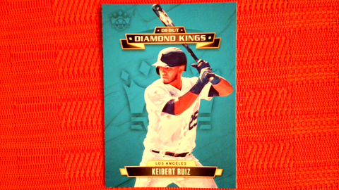 2021 Panini Diamond Kings: #DDK-LD Keibert Ruiz - Los Angeles Dodgers (Debut Diamond Kings Set)