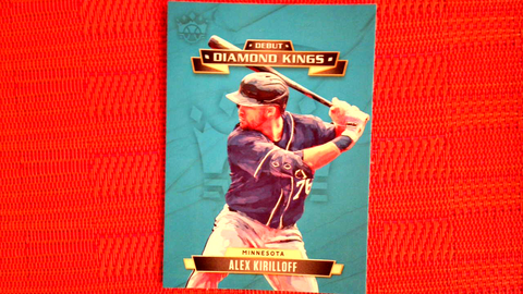 2021 Panini Diamond Kings: #DDK-MT Alex Kirilloff - Minnesota Twins (Debut Diamond Kings Set)