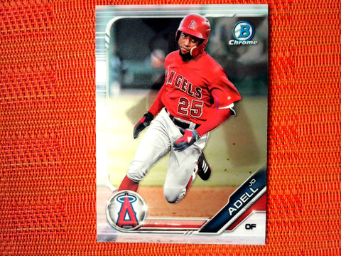 2019 Bowman BCP-4 Jo Adell - Los Angeles Angels (Chrome)