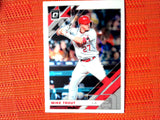 2019 Donruss Optic Mike Trout Los Angeles Angels #170