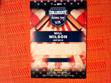 2019 Panini Donruss American Pride Green /25 Will Wilson #AP2