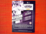 Alex Bregman 2015 Panini Contenders #5 Season Tick. RC, Houston Astros