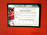 2004 Bowman Draft Futures Game Jersey Relics #157 Chris Burke Jersey