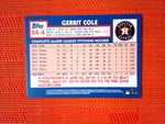 Gerrit Cole 2019 Topps Update '84 Topps Baseball 35th Anniversary #84-4 - Astros