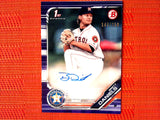 2019 Bowman Brett Daniels 1st Bowman Purple Paper Auto #'d /250 Astros PA-BD