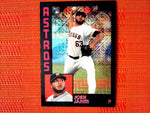 Josh James 2019 Topps Silver Pack T84-46 Black 070/199 Astros