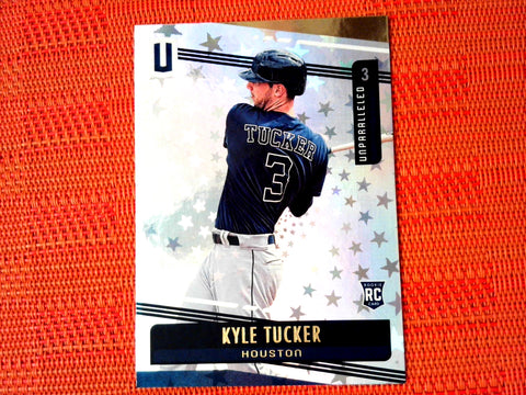 2019 PANINI UNPARALLELED ASTRAL KYLE TUCKER ROOKIE #21 HOUSTON ASTROS HOU RC