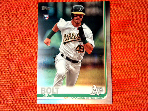 2019 Topps Update Rainbow Foil #US211 Skye Bolt Athletics