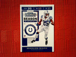 2019 Panini Contenders NFL 31 Marlon Mack - Indianapolis Colts (Base)