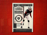 2019 Panini Contenders NFL 44 Gareon Conley - Oakland Raiders (Base)