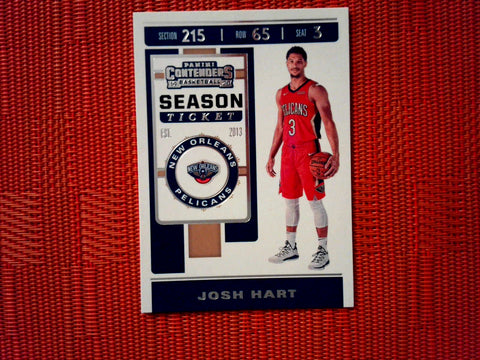 2019-20 Panini Contenders NBA Basketball - 51 Josh Hart - New Orleans Pelicans (Base)