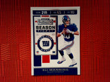 2019 Panini Contenders NFL 51 Eli Manning - New York Giants (Base)