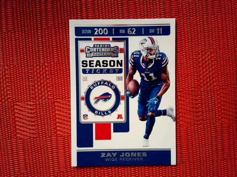 2019 Panini Contenders NFL 5 Zay Jones - Buffalo Bills (Base)