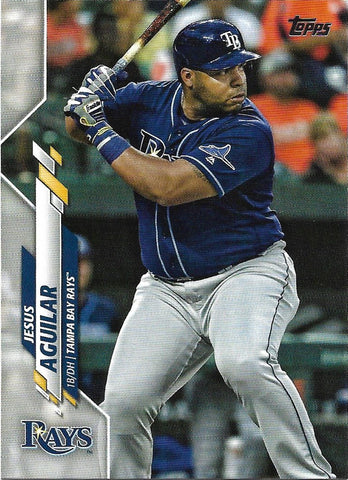 2020 Topps #98 Jesus Aguilar - Tampa Bay Rays