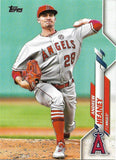 2020 Topps #66 Andrew Heaney - Los Angeles Angels