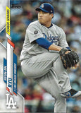 2020 Topps #86 Hyun-Jin Ryu - Los Angeles Dodgers LL