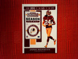 2019 Panini Contenders NFL 61 Josh Norman - Washington Redskins (Base)