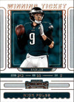 2019 Panini Contenders NFL 10 Nick Foles - Philadelphia Eagles (Winning Tick. Set)