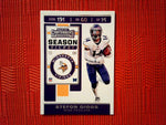 2019 Panini Contenders NFL 64 Stefon Diggs - Minnesota Vikings (Base)