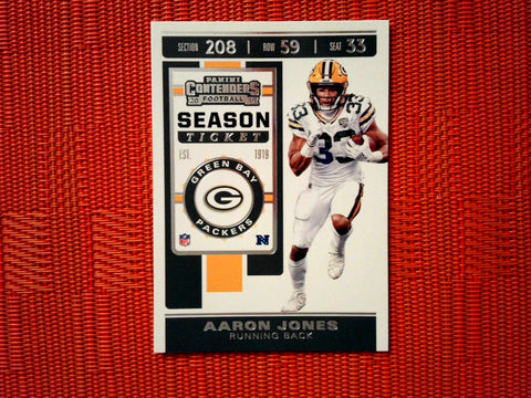 2019 Panini Contenders NFL 67 Aaron Jones - Green Bay Packers (Base)
