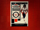 2019 Panini Contenders NFL 70 Tarik Cohen - Chicago Bears (Base)