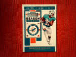 2019 Panini Contenders NFL 7 Kenyan Drake - Miami Dolphins (Base)