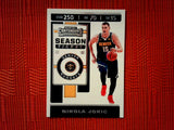 2019-20 Panini Contenders NBA Basketball - 85 Nikola Jokic - Denver Nuggets (Base)