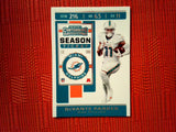 2019 Panini Contenders NFL 8 DeVante Parker - Miami Dolphins (Base)