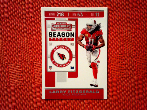 2019 Panini Contenders NFL 94 Larry Fitzgerald - Arizona Cardinals (Base)
