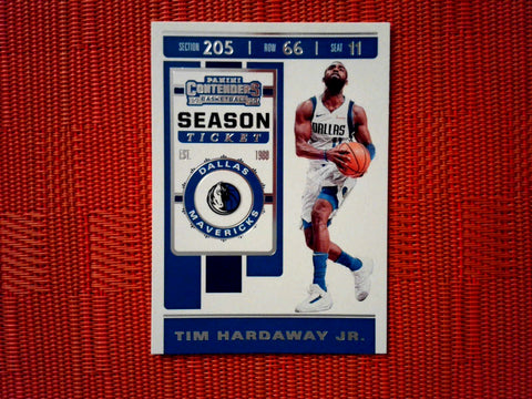 2019-20 Panini Contenders NBA Basketball - 96 Tim Hardaway Jr. - Dallas Mavericks (Base)