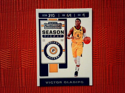 2019-20 Panini Contenders NBA Basketball - 99 Victor Oladipo - Indiana Pacers (Base)