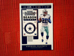 2019 Panini Contenders NFL 99 Ezekiel Elliott - Dallas Cowboys (Base)
