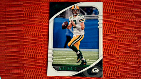 Aaron Rodgers 2020 Panini Absolute Green Parallel #92 Green Bay Packers Default Title