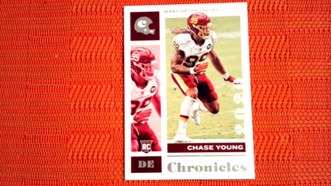 Chase Young 2020 Panini Chronicles #99 Rookie RC Card Washington Football Team Default Title