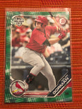 Nolan Gorman 2019 Topps Bowman Holiday Card #TH-NG Green 64/99