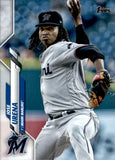 2020 Topps #270 Jose Urena - Miami Marlins