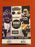 Jaleel Scott J'Mon Moore Round Numbers 2018 Panini Contenders # RNA-SM