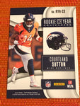 2018 Contenders Rookie of the Year  #14  COURTLAND SUTTON   BRONCOS
