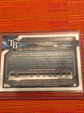 TYLER FRANK AUTO 2018 1st Bowman Draft Chrome Autograph Rays Rookie Card RC