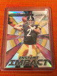 2018 Panini Prizm Instant Impact Prizm #8 Mason Rudolph Steelers