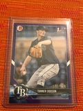 2018 Bowman Draft Purple #BD78 Tanner Dodson /250