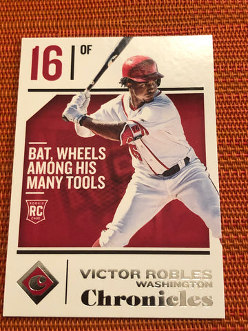 2018 Panini Chronicles #15 Victor Robles RC