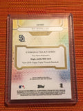 2018 Topps Triple Threads Single Jumbo Relics Jersey Wil Myers #/36 - PADRES