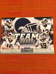 LOS ANGELES RAMS 2018 Contenders TEAM QUADS Card!!  GURLEY, GOFF, DONALD, COOKS