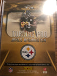 James Washington 2018 Panini Playoff RC Relic Turning Pro #TP-JW