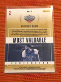 Anthony Davis 2018-19 Panini Contenders Most Valuable Contenders #3