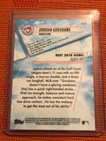 JORDAN GROSHANS 2018 BOWMAN'S BEST BLUE REFRACTOR /150