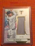 2018 Topps Triple Threads Single Jumbo Relics Jersey Wil Myers #/36 - PADRES