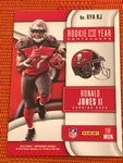 2018 Contenders Rookie Of The Year Ronald Jones Rookie Buccaneers #RYA-RJ