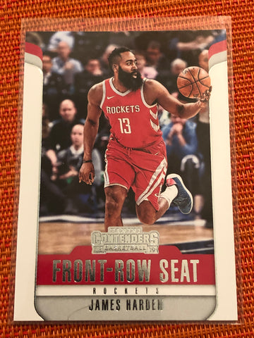 2018-19 Panini Contenders - Front-Row Seat - James Harden